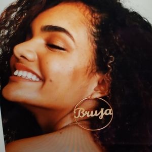 Gold Bruja hoops